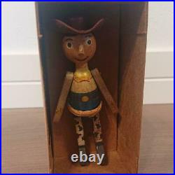 Young Epoch Wooden Doll pixer TOY STORY Woody Jessie Bullseye from Japan